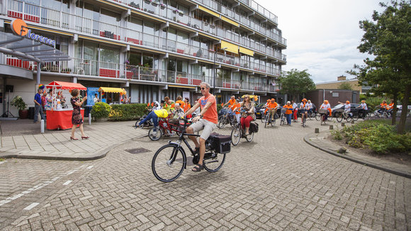 Actieve 60-plussers fietsen mee in Tour de Florence