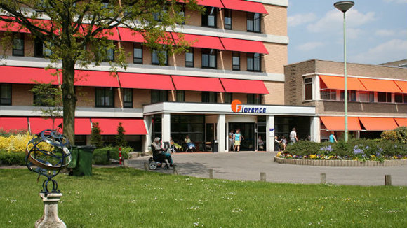 Muurschildering voor revalidatieafdeling Westhoff in Rijswijk